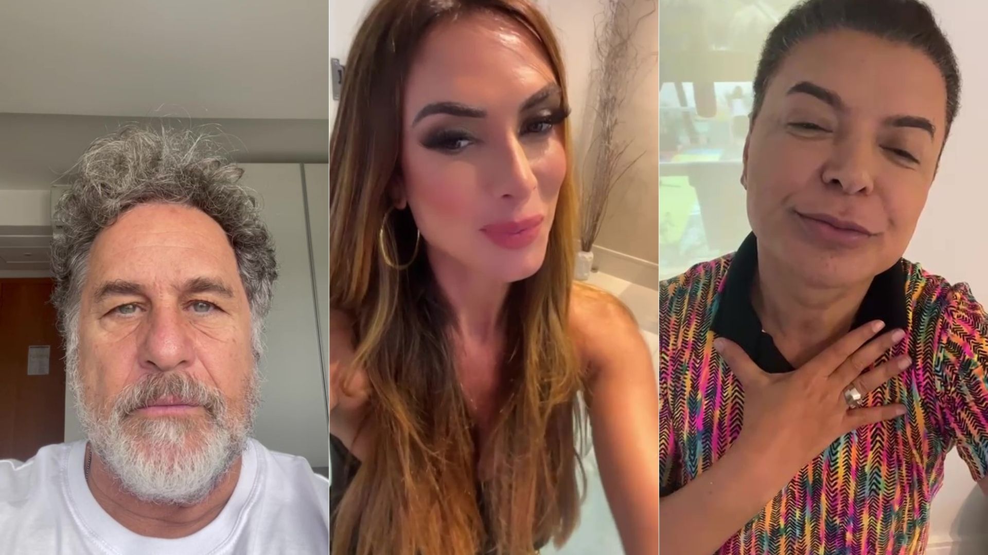 Marcos Frota, Nicole Bahls e David Brazil pedem ajuda a Itabirito