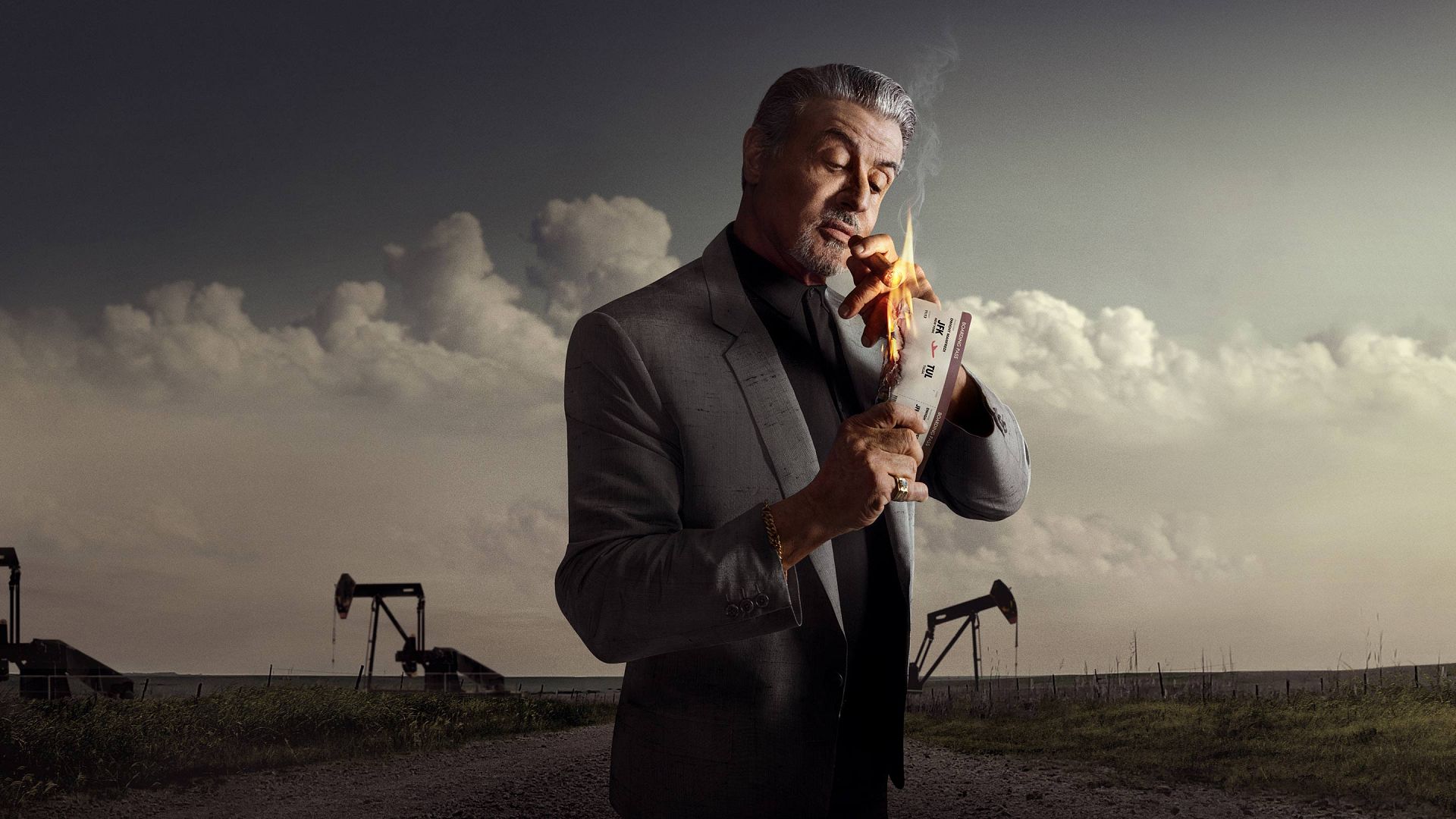 Sylvester Stallone como você nunca viu em Tulsa King
