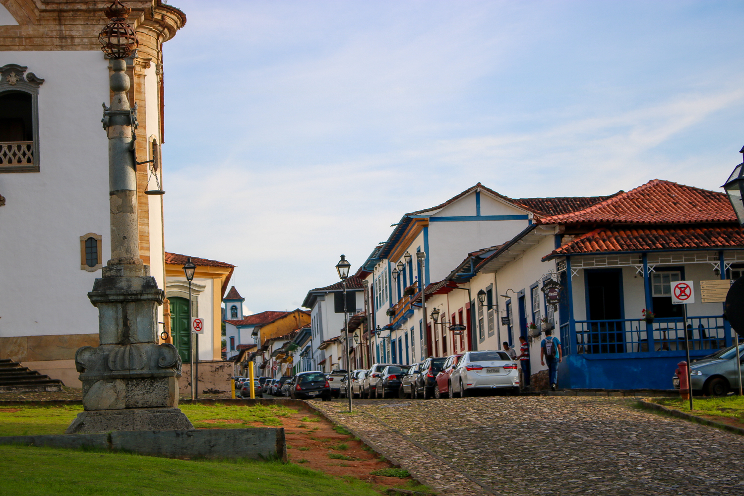Rotativo de vagas volta a funcionar no Centro Histórico de Mariana