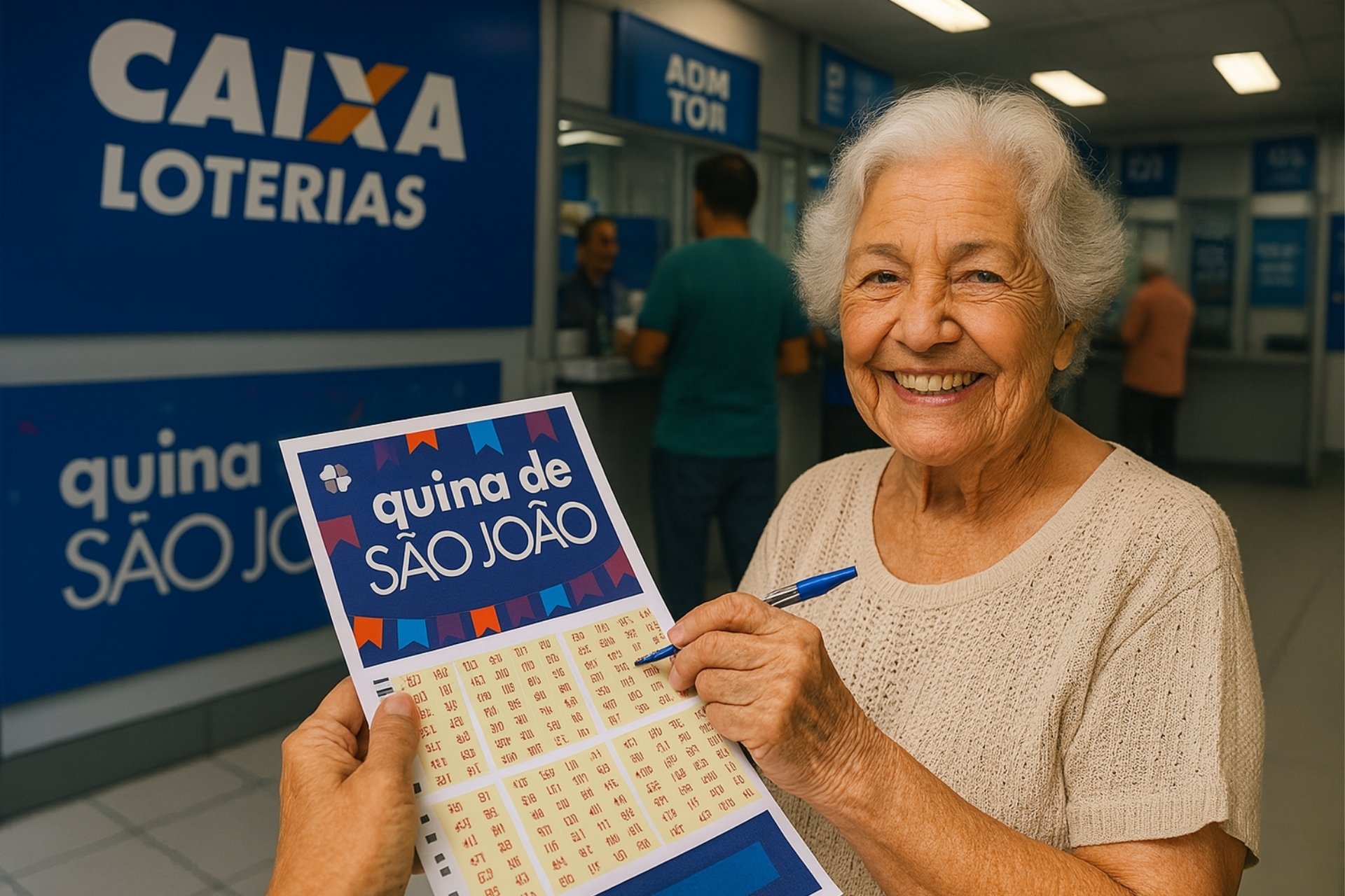 AO VIVO: assista a transmissão do sorteio da Quina de São João 2025