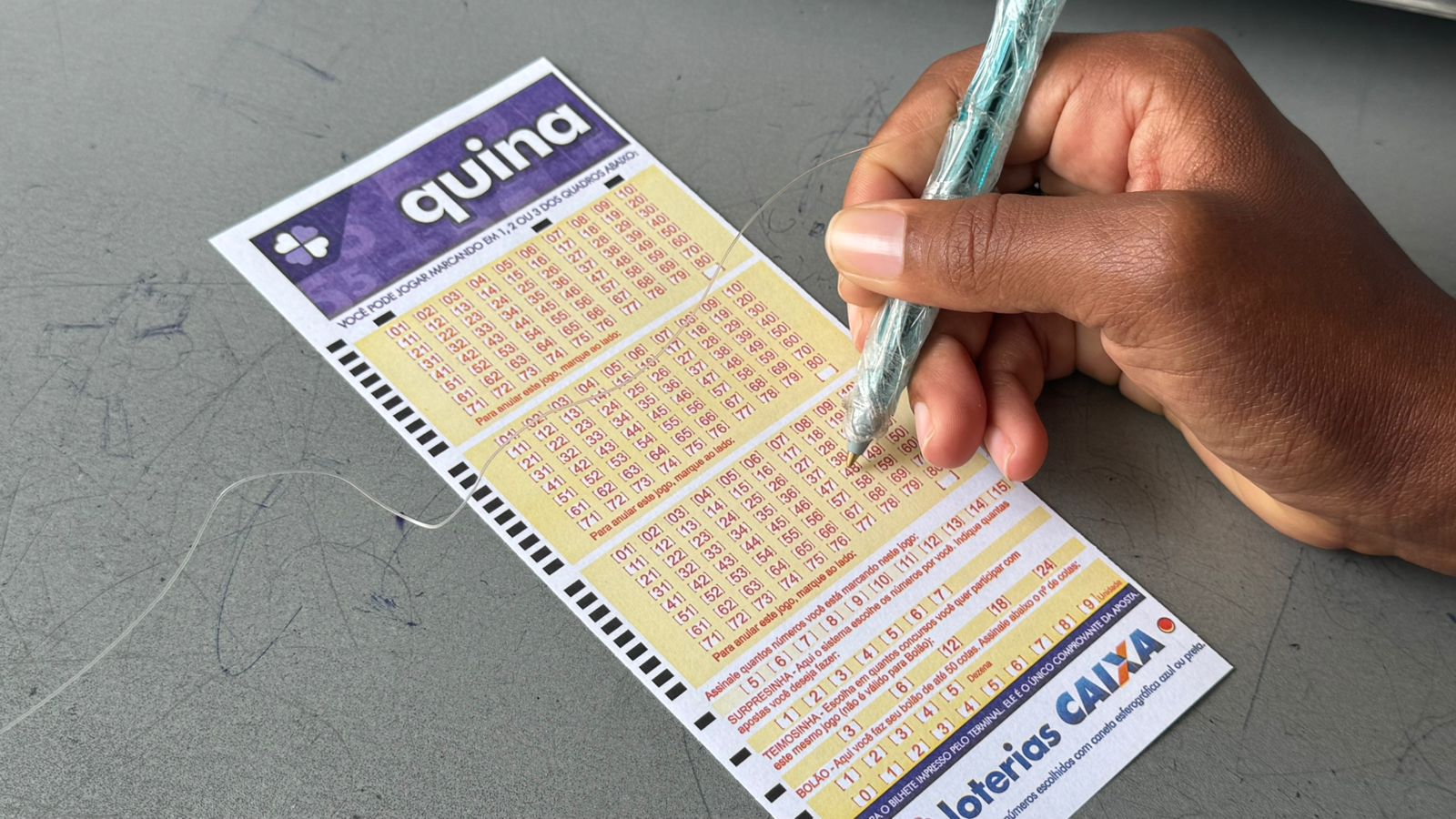 R$ 2,2 milhões hoje: Resultado da Quina 6880 de segunda-feira (17/11/25)