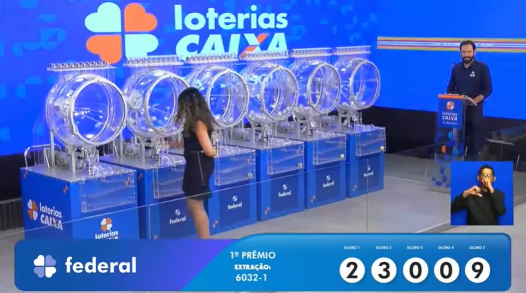 Resultado da Loteria Federal 6032 de hoje, sábado (10/01/26)