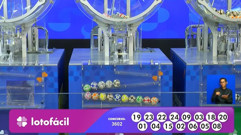 Loterias: Resultado da Lotofácil 3602 de hoje, sábado (31 de janeiro)