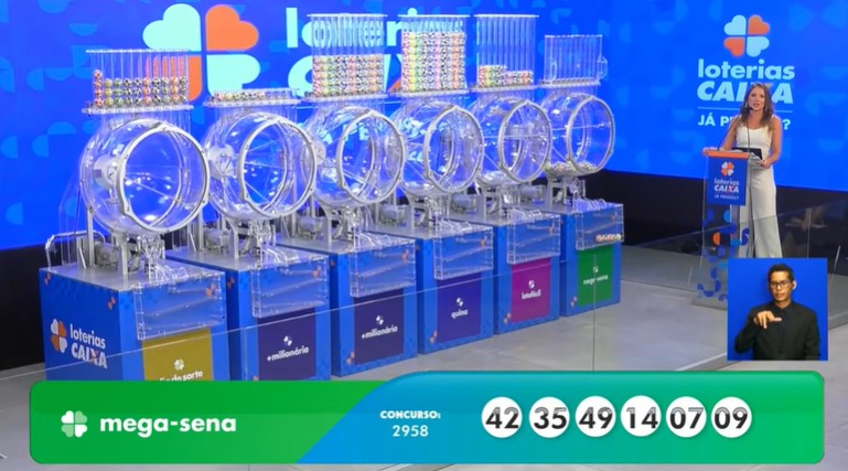 Resultado da Mega-Sena 2958 de hoje, sábado (10/01/26)