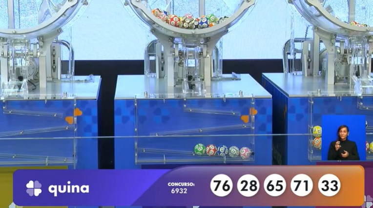 R$ 1,3 milhão hoje: Resultado da Quina 6932 de terça-feira (20/01/26)