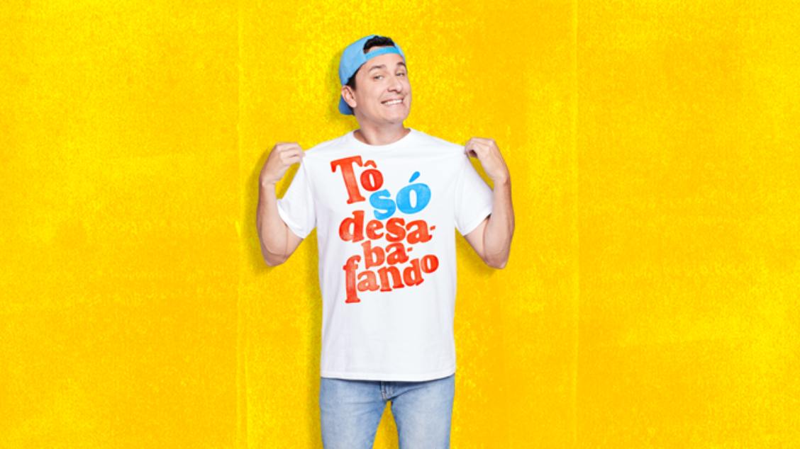 Rafael Portugal apresenta show de stand up em Itabirito no dia 11 de abril