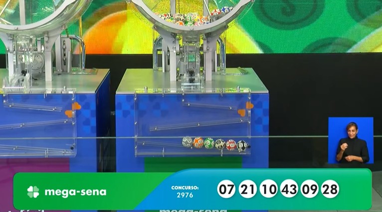 Loteiras: Resultado da Mega-Sena 2976 de hoje, terça-feira (24/02/26)
