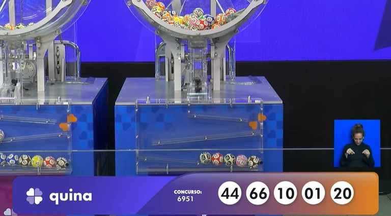 Resultado da Quina 6951 de quarta-feira (11/02/26); prêmio é de R$ 16 milhões
