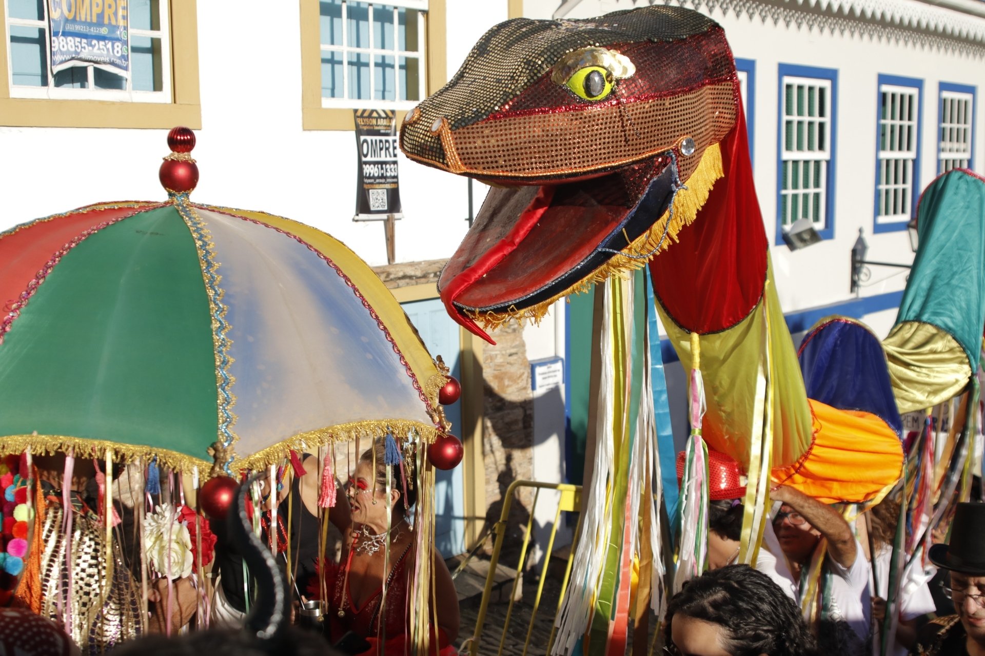 Bloco O Balanço da Cobra, em Ouro Preto