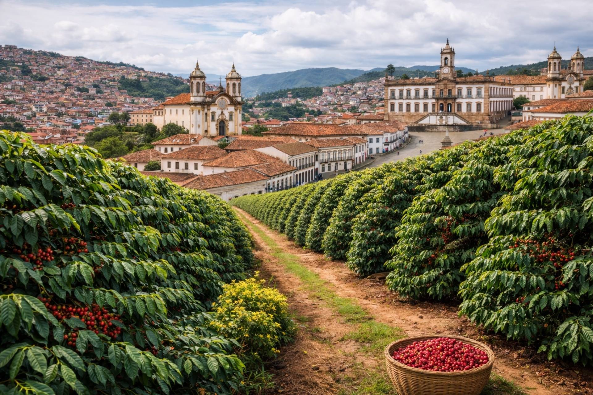 Ouro Preto aposta em produção de cafés especiais e 30 mil pés já foram plantados no município