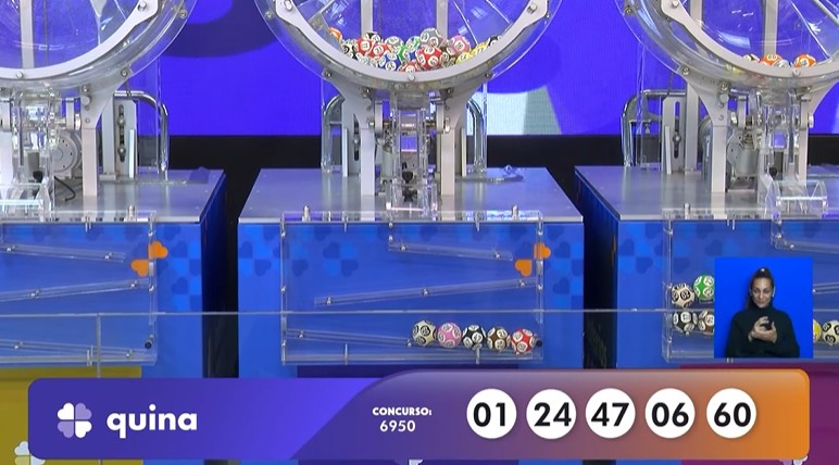 Resultado da Quina 6950 de terça-feira (10/02/26); prêmio é de R$ 15 milhões