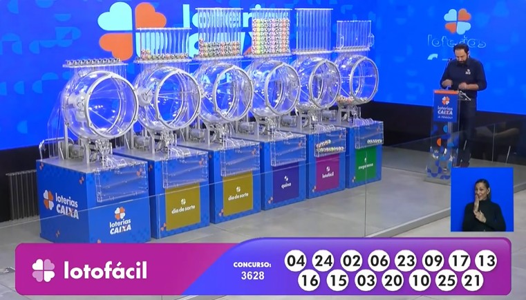 Loterias: Resultado da Lotofácil 3628 de hoje, quinta-feira (05/03/26)
