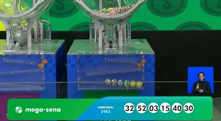 Resultado da Mega-Sena 2983 de quinta-feira (12/03/26); prêmio acumula e vai a R$ 75 mi