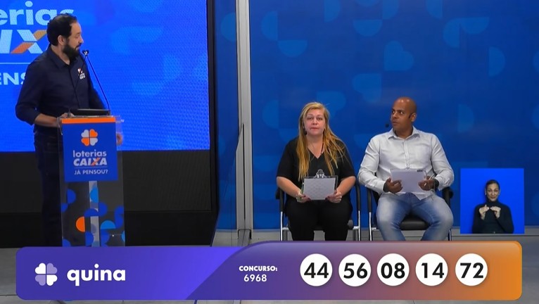Resultado da Quina 6968 de hoje, quinta-feira (05/03/26)