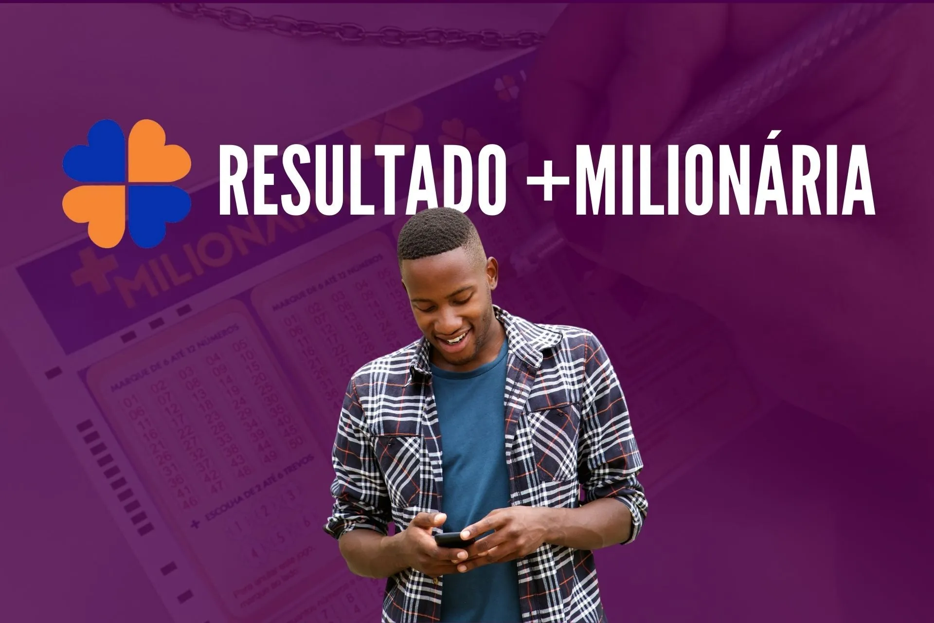 Resultado da +Milionária 344 de hoje, quarta-feira (08/04/2026)