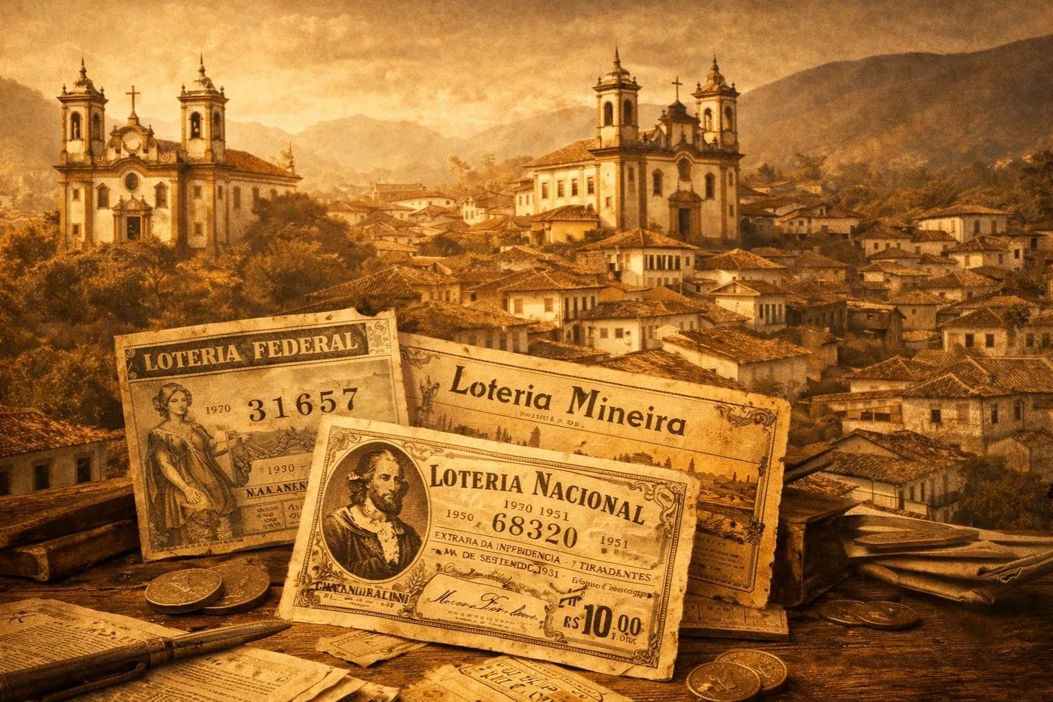 Ouro Preto e o começo improvável das loterias no país
