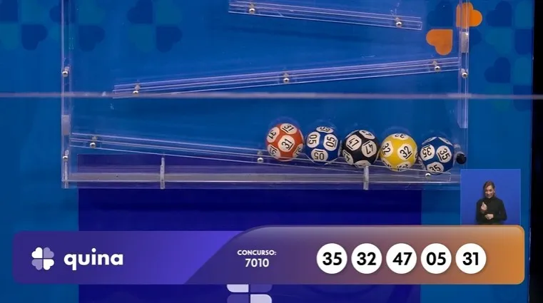 Resultado da Quina 7010 de hoje, sábado (25/04/2026)