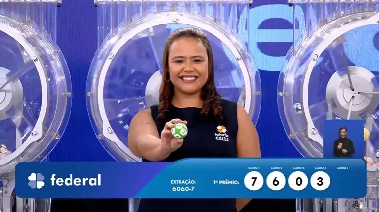 Resultado da Loteria Federal 6060 de hoje, sábado (25/04/2026)