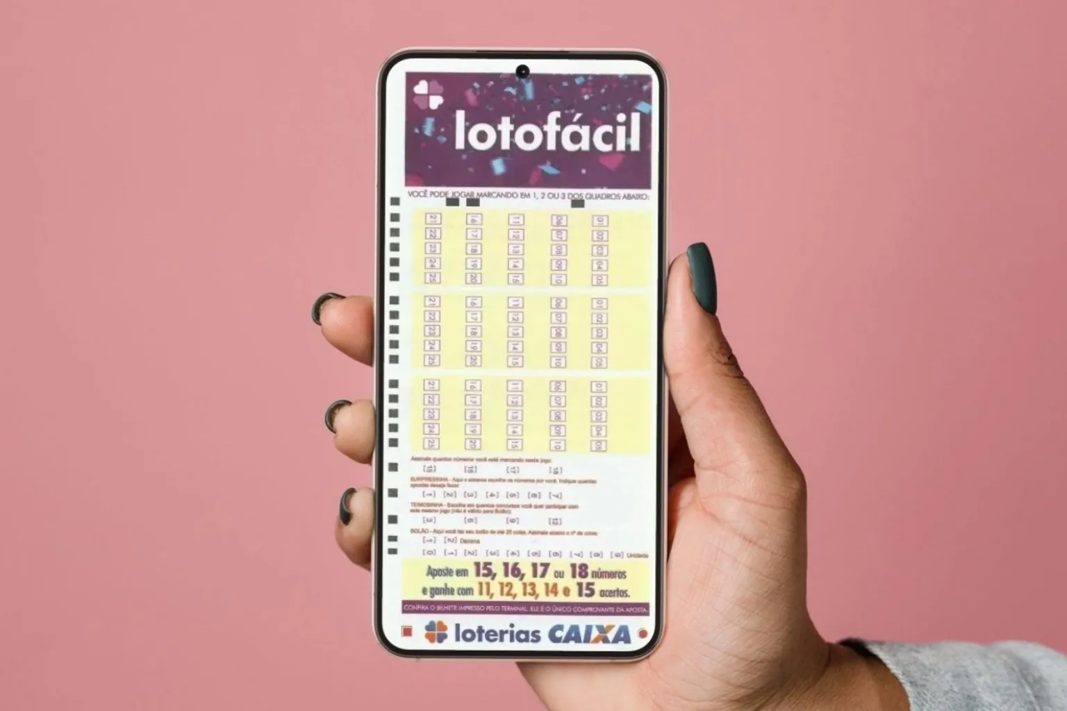 Resultado da Lotofácil 3666 de hoje, segunda-feira (20/04/2026)
