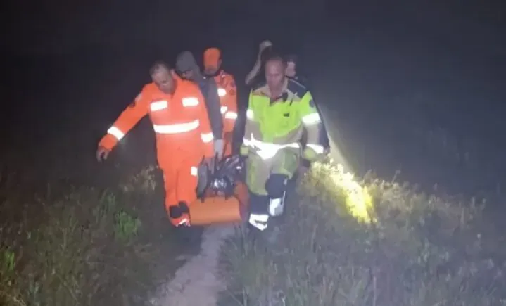 Mulher é resgatada após sofrer queda durante trilha no Pico do Itacolomi em Ouro Preto