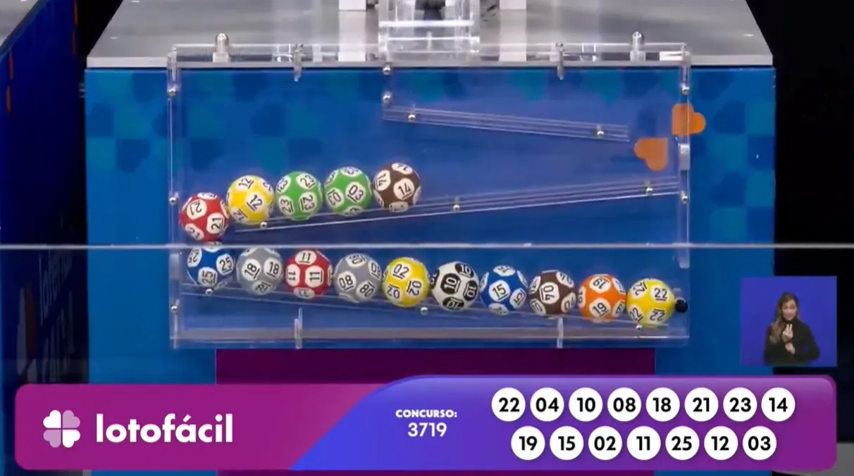 Números do sorteio da Lotofácil 3519