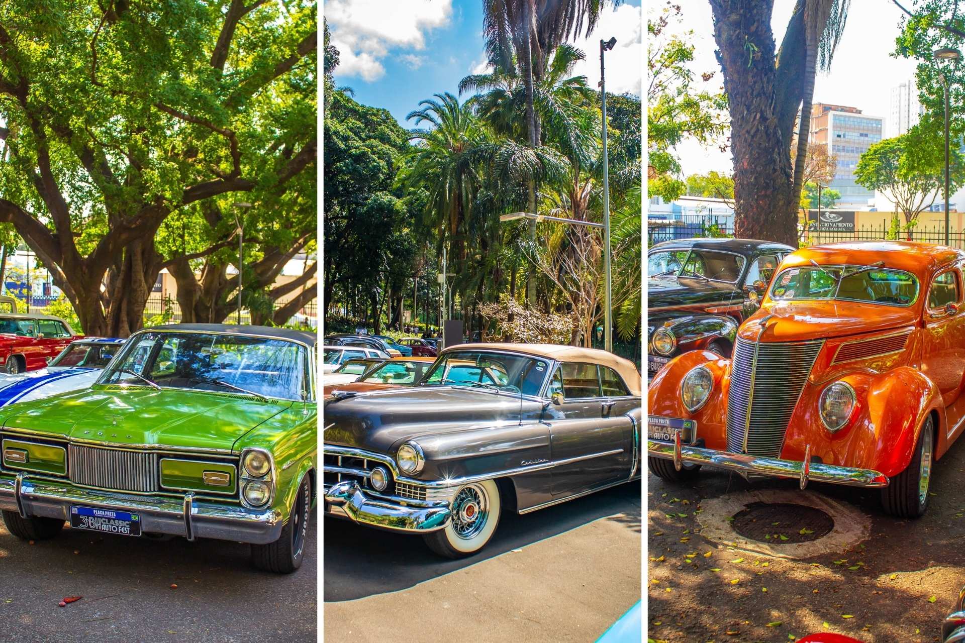 4º BH Classic Auto Fest reúne mais de 400 carros antigos, rock e gastronomia no Parque Municipal de Belo Horizonte