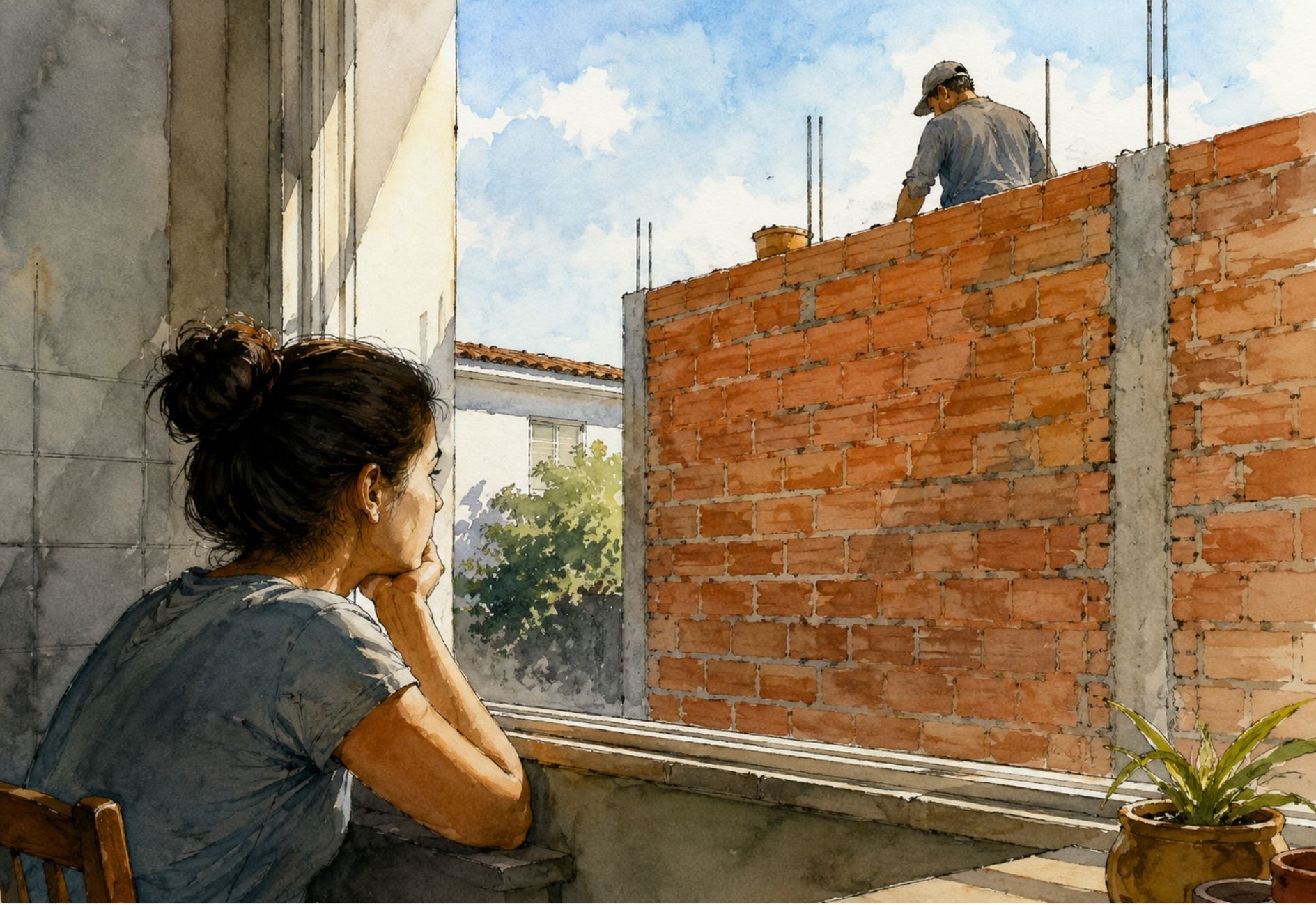 Seu vizinho levantou um muro e tirou a luz da sua janela. Ele pode fazer isso?