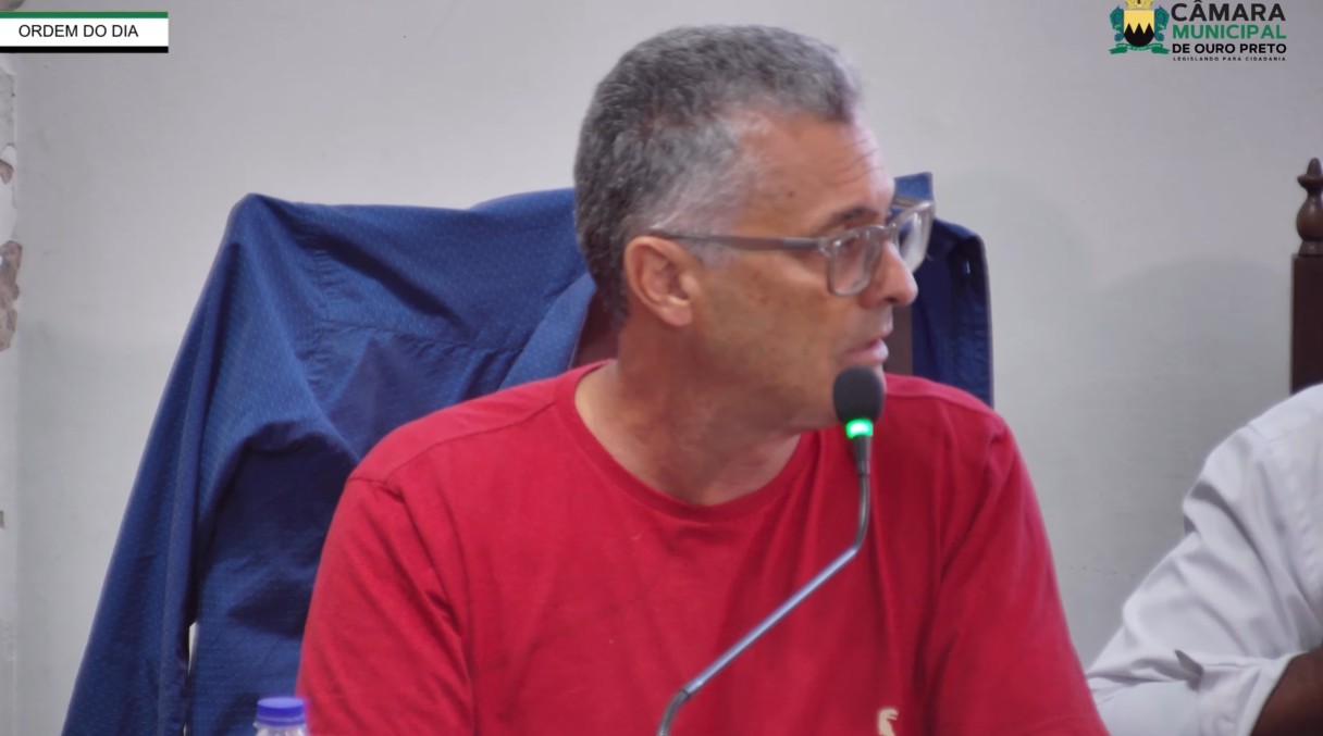 Kuruzu diz que população de Ouro Preto cobra explicações sobre dívida da Prefeitura e pede que Angelo Oswaldo "não tenha medo de bandido"